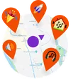 Amigos map icon